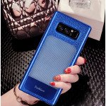 Wholesale Galaxy Note 8 Window Design Fashion TPU Case (Black)